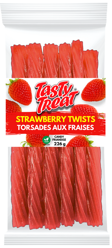 Strawberry Licorice Twists 226g
